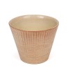 ADCO yellow model vintage small flower pot