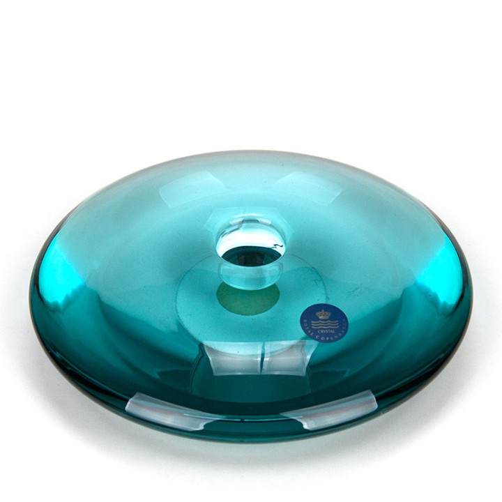 Royal Copenhagen crystal vintage candlestick