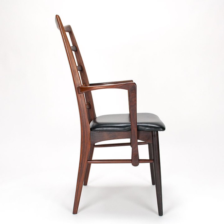 Niels Kofoed set of 2 rosewood Mid-Century design chairs model