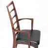 Niels Kofoed set of 2 rosewood Mid-Century design chairs model