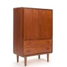 Teakhouten Mid-Century Moderne Deense vintage kast