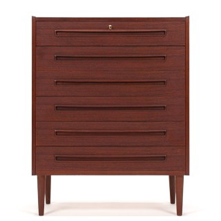 Chest of drawers Mid-Century Danish model by A.P. 