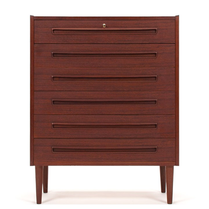 Chest of drawers Mid-Century Danish model by A.P. 
