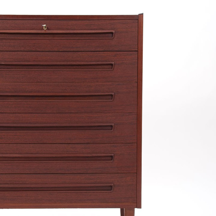 Chest of drawers Mid-Century Danish model by A.P. 