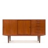 Danish Mid-Century Modern vintage short model sideboard in teak