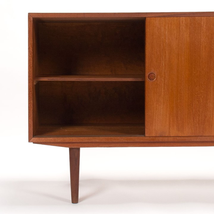 Danish Mid-Century Modern vintage short model sideboard in teak