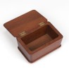 Teak vintage small storage box