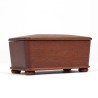 Teak vintage small storage box