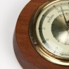 Barometer vintage model in teak and brass