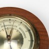 Barometer vintage model in teak and brass