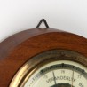 Barometer vintage model in teak and brass