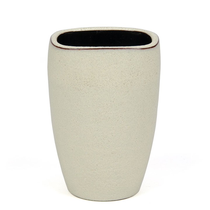 Soft yellow vintage Ravelli model 17-2 vase