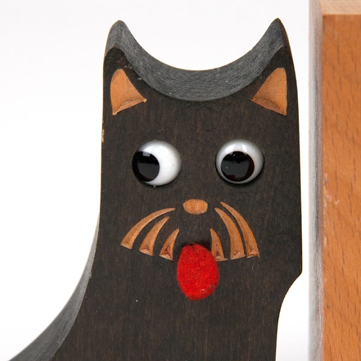 Set of 2 vintage bookends as a dog