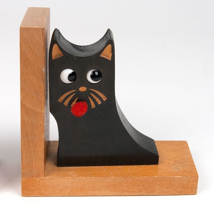 Set of 2 vintage bookends as a dog