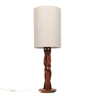 Mid-Century organically shaped table lamp