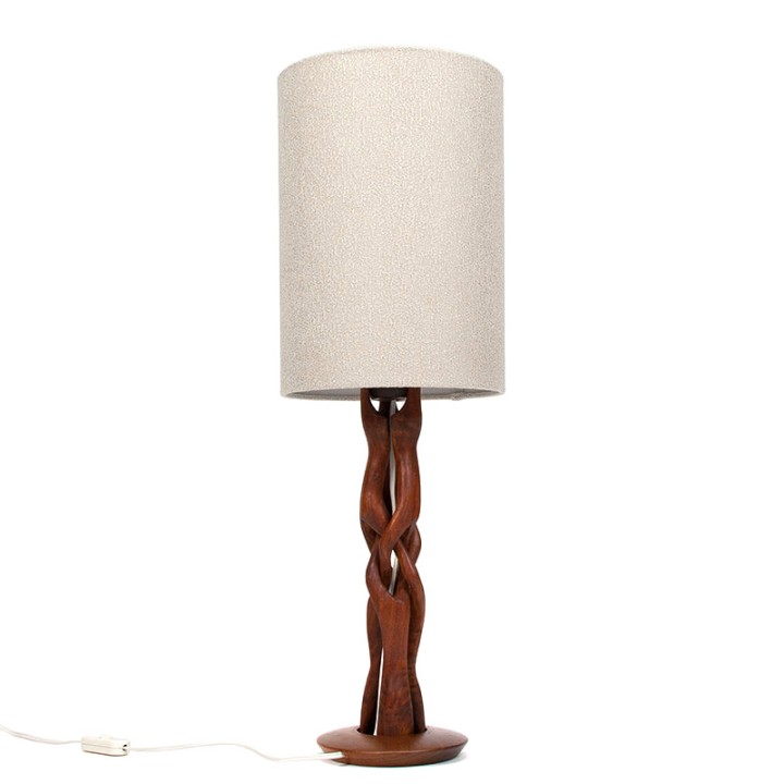 Mid-Century organically shaped table lamp