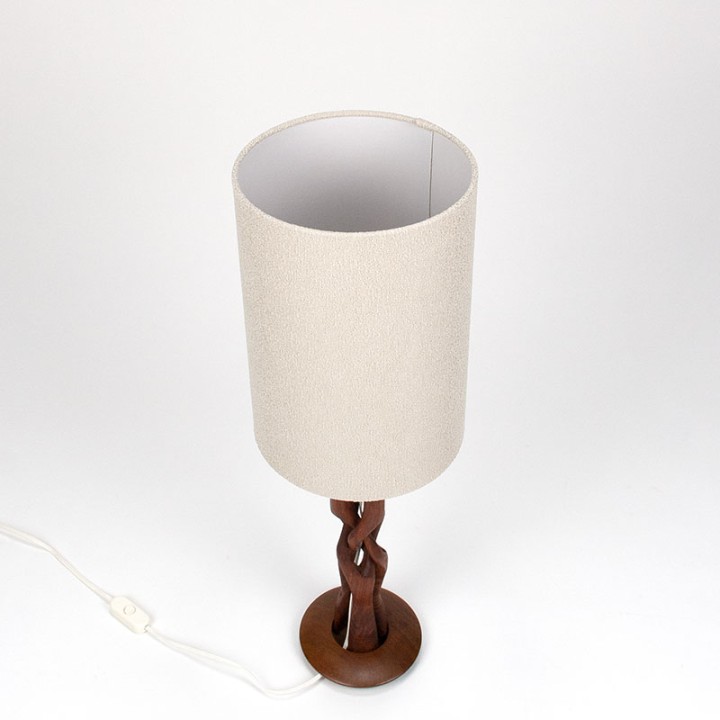 Mid-Century organically shaped table lamp