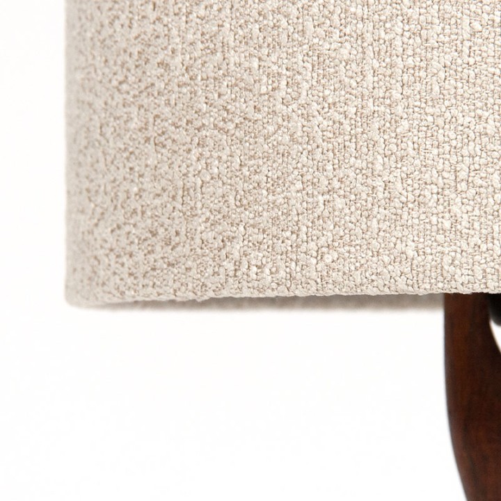 Mid-Century organically shaped table lamp