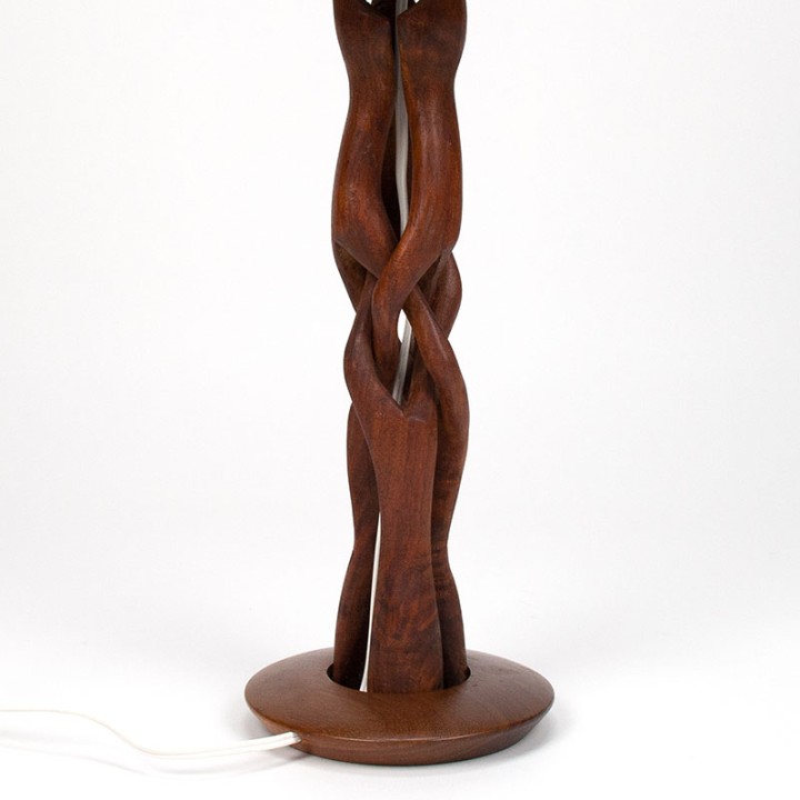 Mid-Century organically shaped table lamp