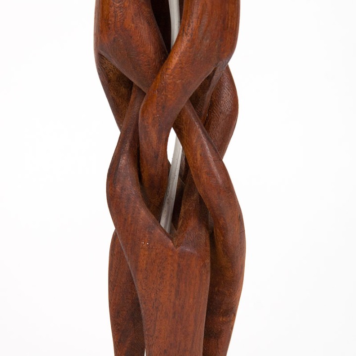 Mid-Century organically shaped table lamp