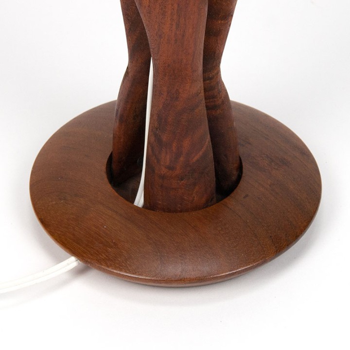 Mid-Century organically shaped table lamp