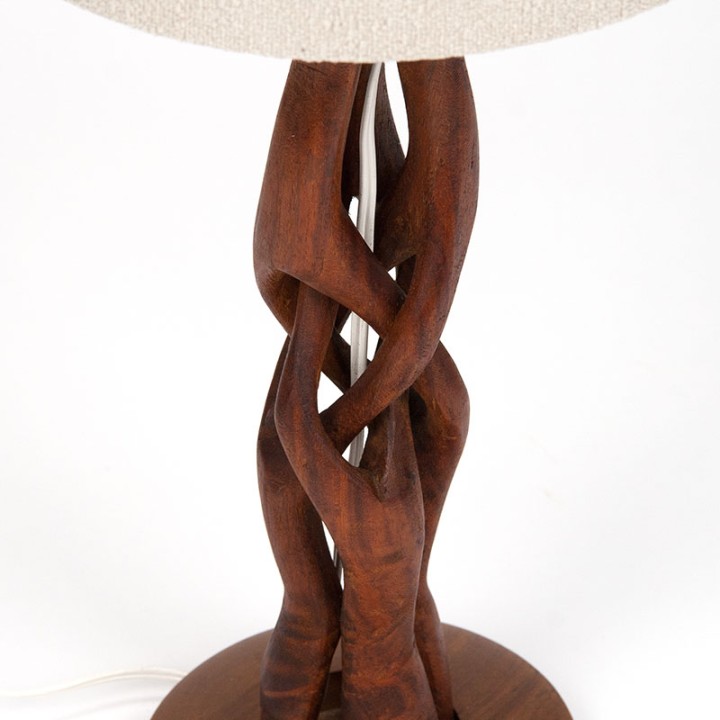 Mid-Century organically shaped table lamp