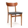 Danish vintage dining table chair 1950s