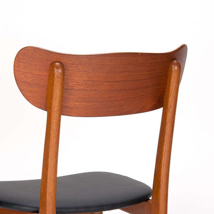 Danish vintage dining table chair 1950s