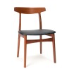 Bruno Hansen vintage Danish teak dining table chair