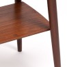 Vintage Danish teak side table with small drawer