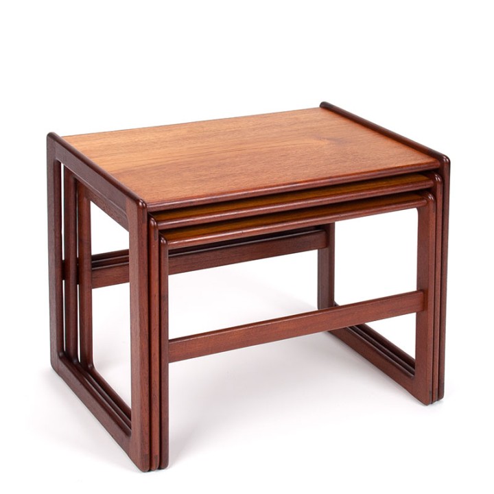 Arne Hovmand Olsen Mid-Century nesting tables Danish design