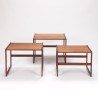 Arne Hovmand Olsen Mid-Century nesting tables Danish design