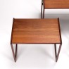 Arne Hovmand Olsen Mid-Century nesttafels Deens design