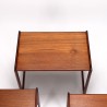 Arne Hovmand Olsen Mid-Century nesttafels Deens design