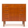 P. Westergaard Mid-Century Vintage Danish Chest of Drawers
