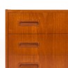 P. Westergaard Mid-Century Vintage Danish Chest of Drawers