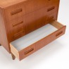 P. Westergaard Mid-Century Vintage Danish Chest of Drawers