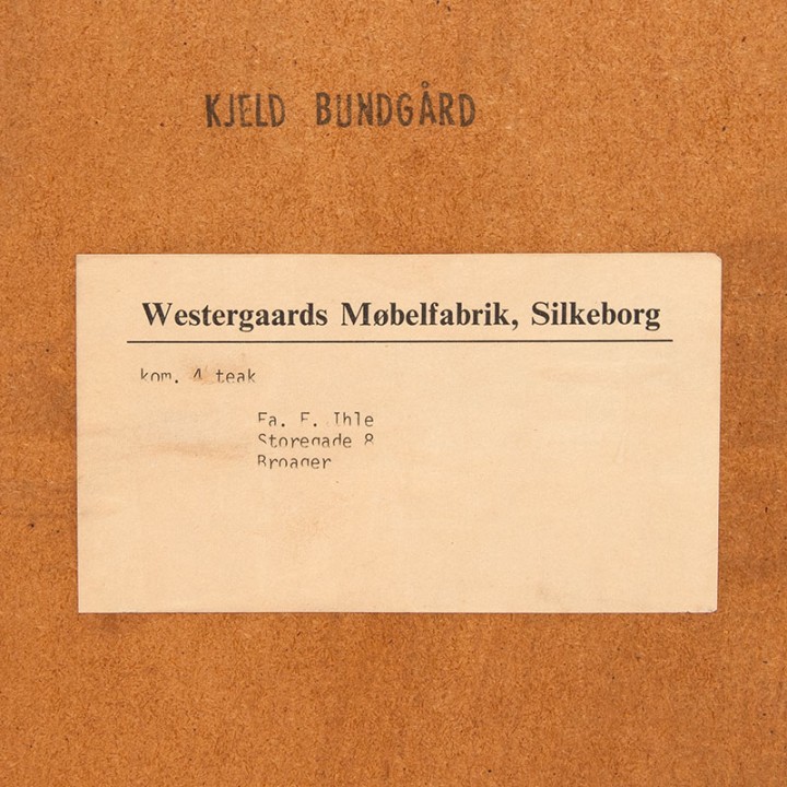 P. Westergaard Mid-Century Vintage Danish Chest of Drawers