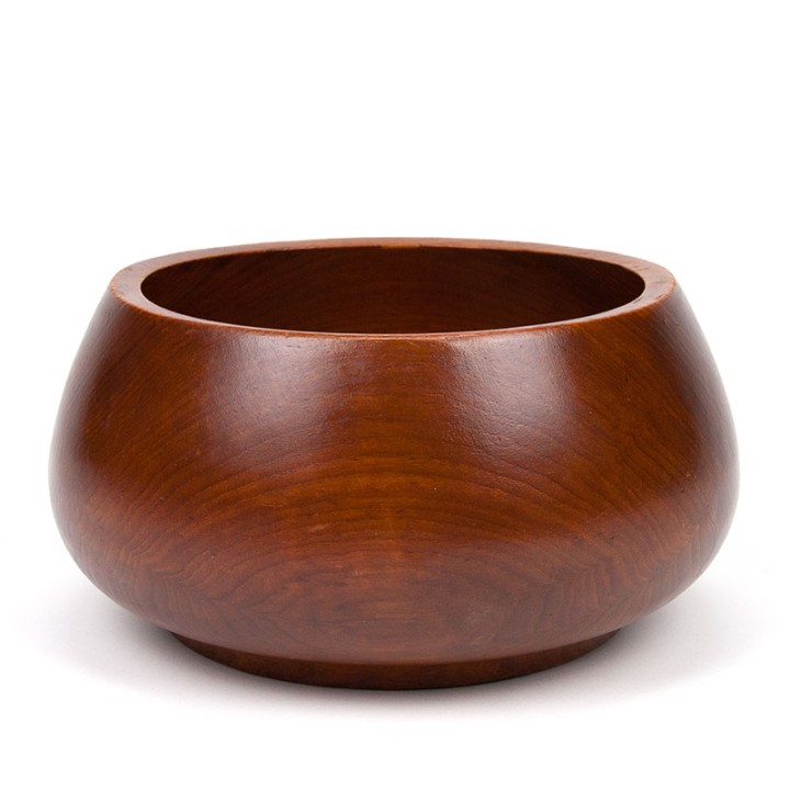 Round Danish vintage serving bowl