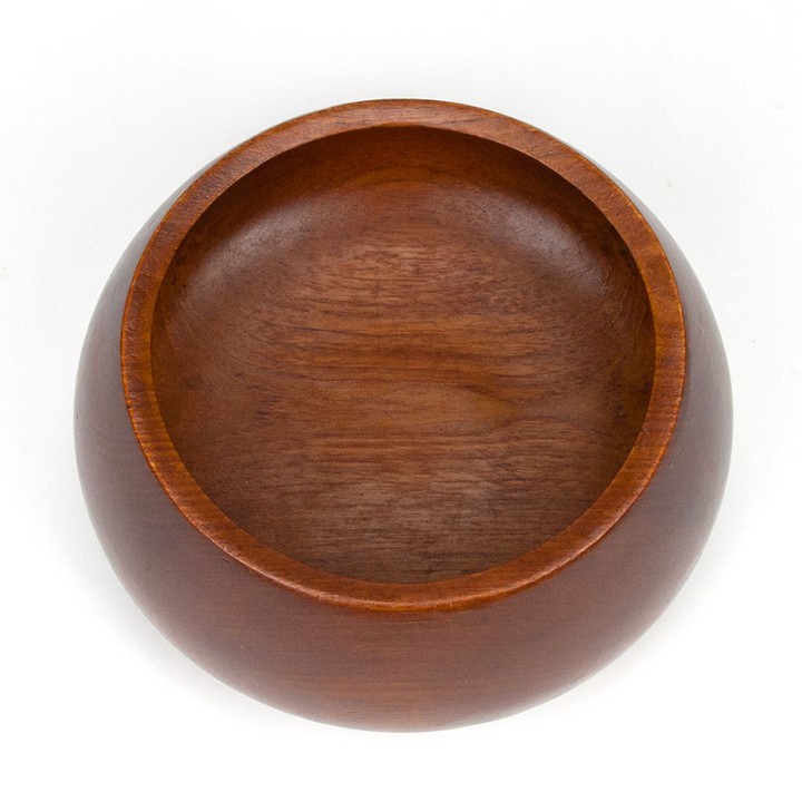 Round Danish vintage serving bowl