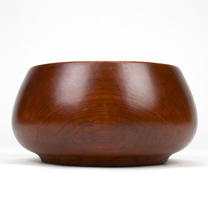 Serveerschaal rond Deens vintage model