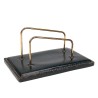 Brievenhouder vintage model met groene voet
