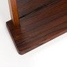 Palissander Deense Mid-Century spiegel met plankje