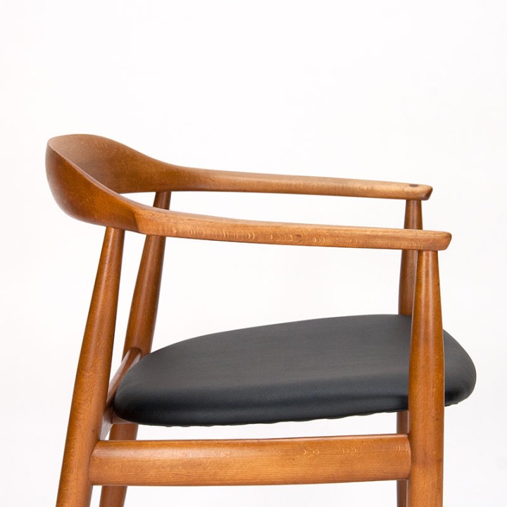 Deense Mid-Century armstoel van Illum Wikkelsø voor Niels