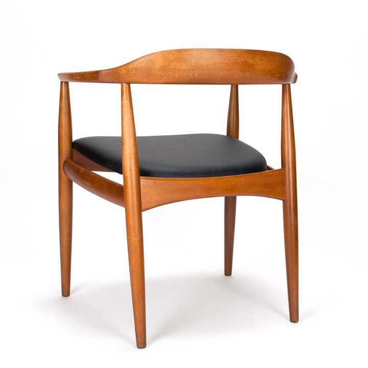 Deense Mid-Century armstoel van Illum Wikkelsø voor Niels