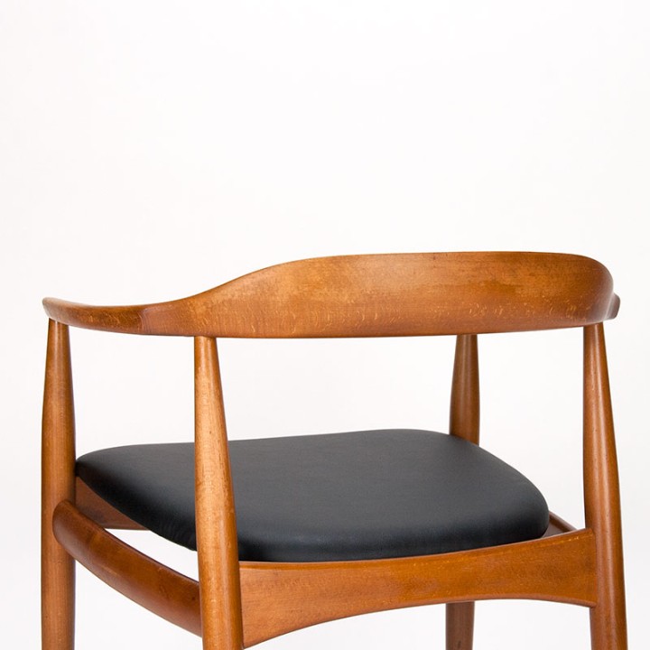 Deense Mid-Century armstoel van Illum Wikkelsø voor Niels