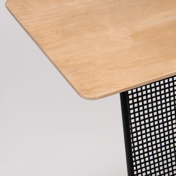 Cees Braakman TM05 vintage side table with magazine rack