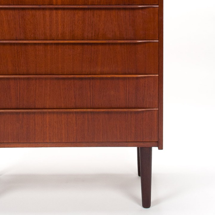 Teak chest of drawers Mid-Century vintage Danish design