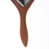 Organically shaped Danish Mid-Century hand mirror