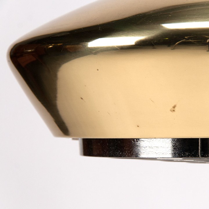 Fagerhults Zweedse Mid-Century messing hanglamp